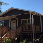 A-frame patio cover