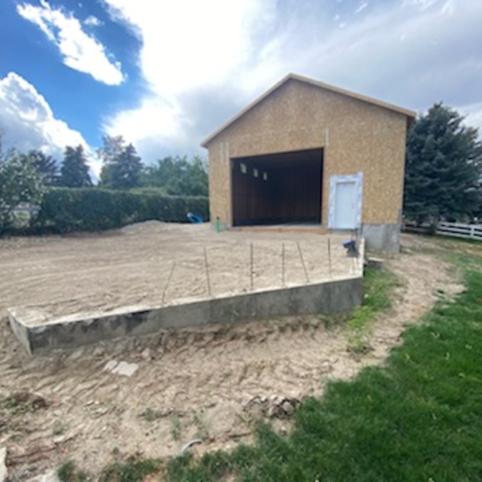 Front w/ Retaining Wall