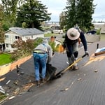 Removing existing roof