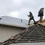 Removing existing roof
