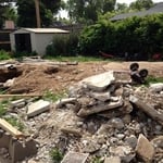 Back yard re landscape