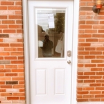 Driveway entry door