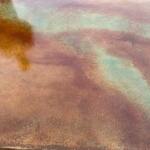 Stained Concrete with a touch of Olive