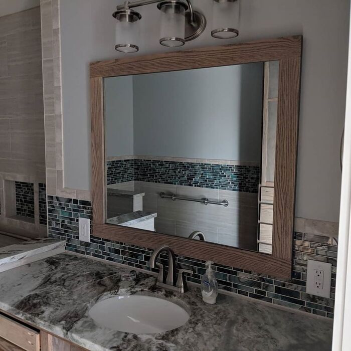 Backsplash/ wrap around wall tile