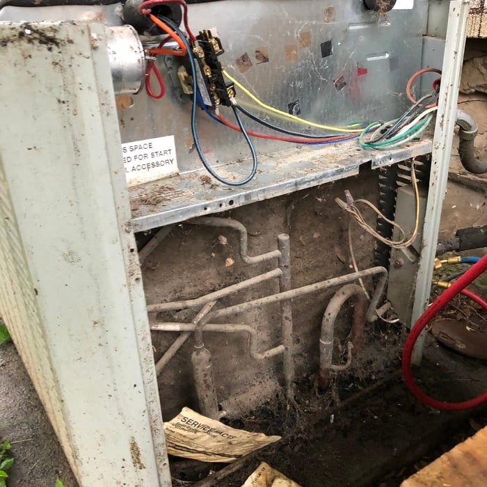Condenser step 2