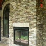 Stone Fireplace
