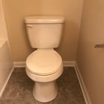 New toilet