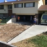 After cement removal