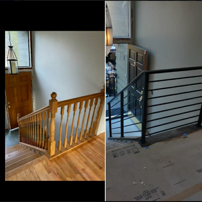 Replacement Wood Railing
