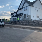 New Construction Boulder Wall