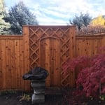 Fence sand & refinish