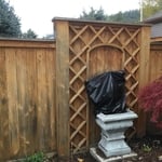 Fence sand & refinish