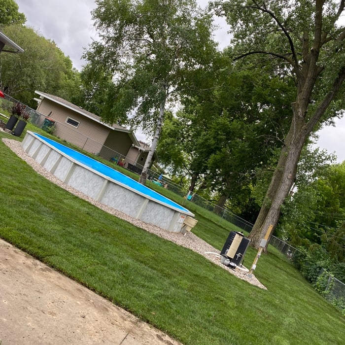Sod installation