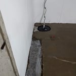 sump, drain and wall sheeting