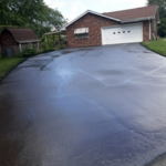 driveway after