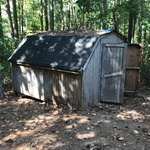 Shed. BEFORE demoltion