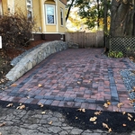 Driveway and Wall Done
