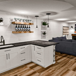 Wet Bar/Living Room