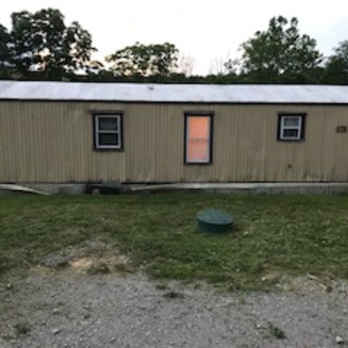 Front of the home completed