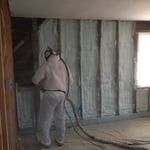 Exterior Walls 3" R21 Closed Cell Foam