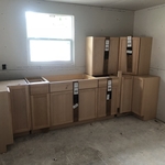 Kitchen before restoration