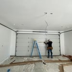 Garage door install