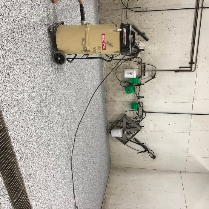 Commercial customer wash bay