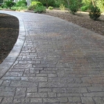 Stamped concrete