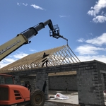 Installing trusses