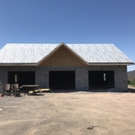 Synthetic felt paper installed