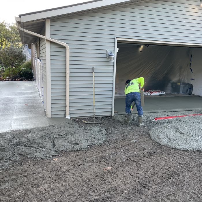 Concrete Driveway Install