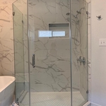 Frameless Shower Enclosure