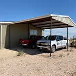 24x24 A-Frame Carport