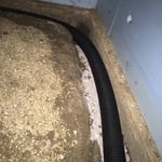 Crawl space waterproofing