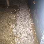 Crawl space waterproofing