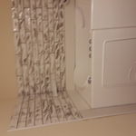 Walk-in shower tile