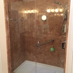 Completed Shower