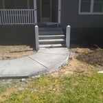 New driveway