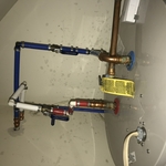 Repair water heater leak