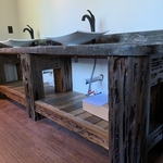 Pecky Ceder Vanity