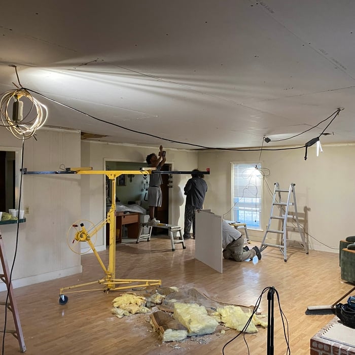 Sheet rock replacement