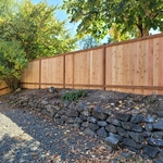wood fence