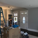New Drywall and Fresh Coat of Paint!