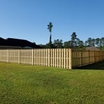 New fence at Hunters Point