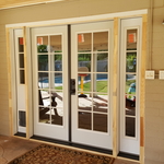 Custom French Patio Unit Installed
