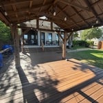 Large composite deck
