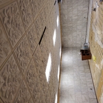 Walls and ceiling