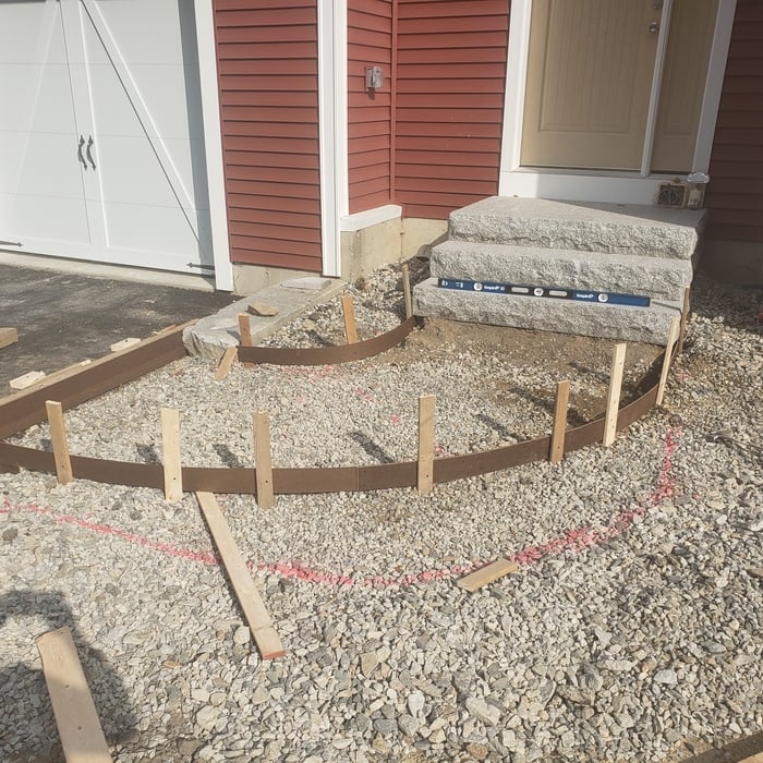 stamped concrete