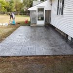 stamped concrete
