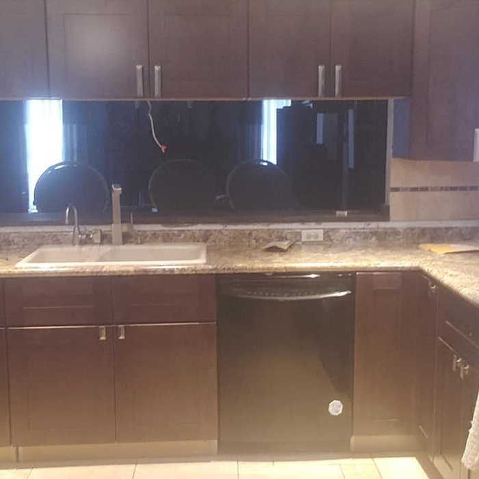 cabinets and countertops